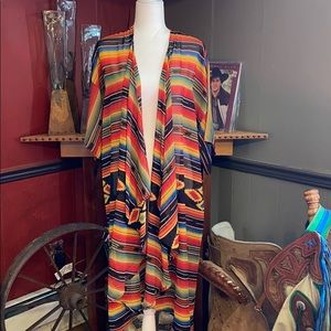 Serape Duster